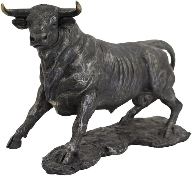 Resin Bull Statue Figurine view 1