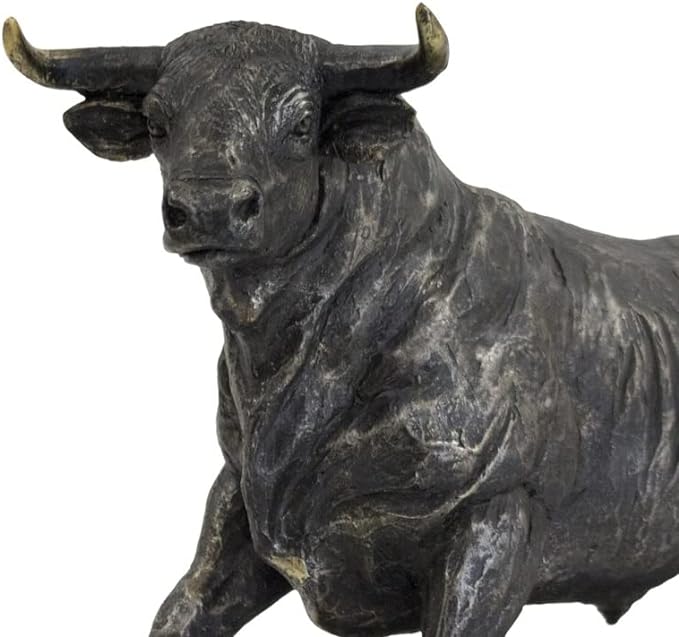 Resin Bull Statue Figurine view 4