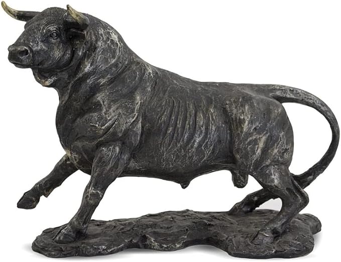 Resin Bull Statue Figurine view 5