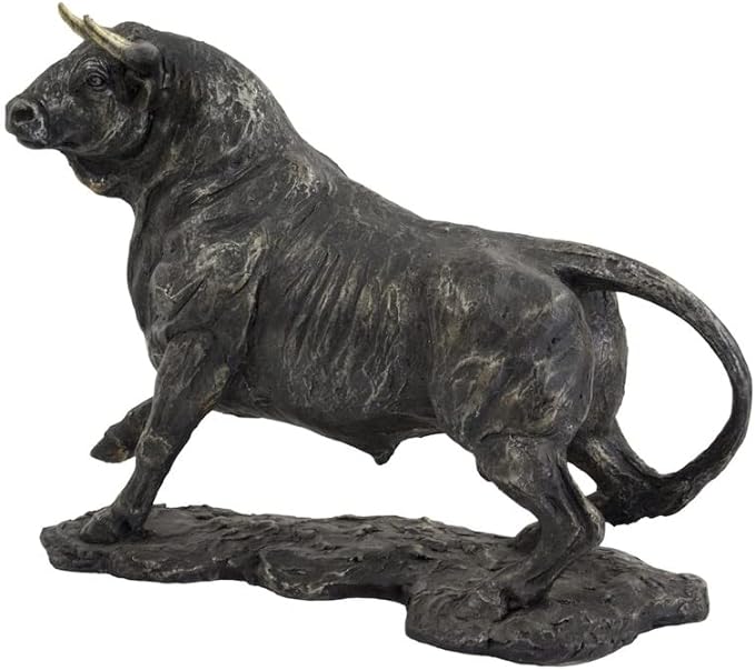 Resin Bull Statue Figurine view 6