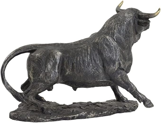 Resin Bull Statue Figurine view 7