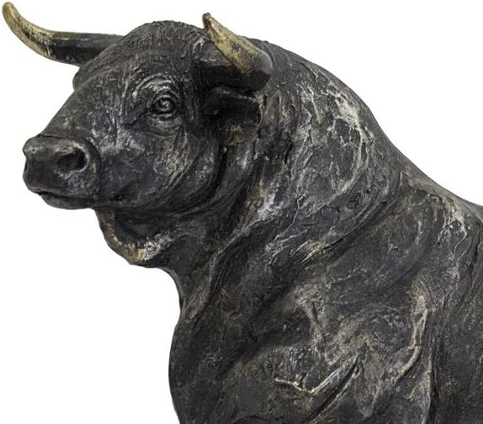 Resin Bull Statue Figurine view 8