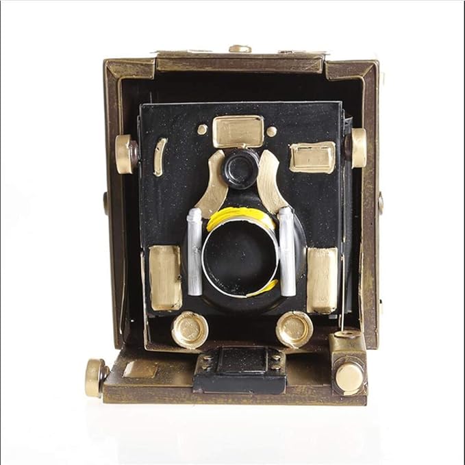 GiftsMetal Crafts Antique Camera Model Retro Old Home Decorations Restaurant view 5