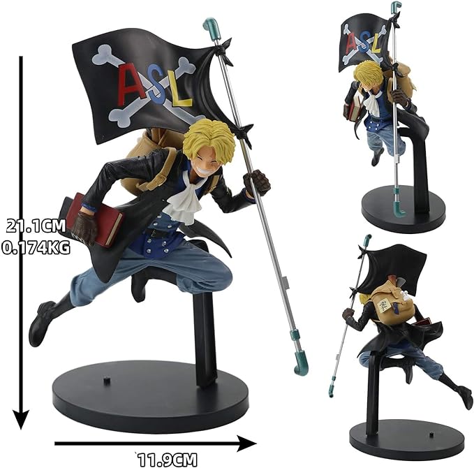 One Piece Figure backpack Sabo Figure Running Version view 4