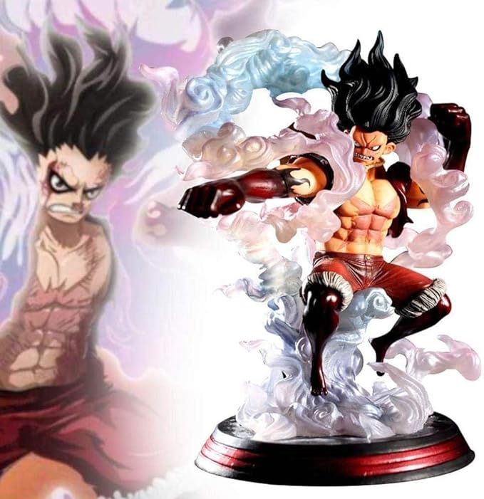 28 cm tall Action figure Monkey D Luffy Gear Fourth Snakeman. view 4