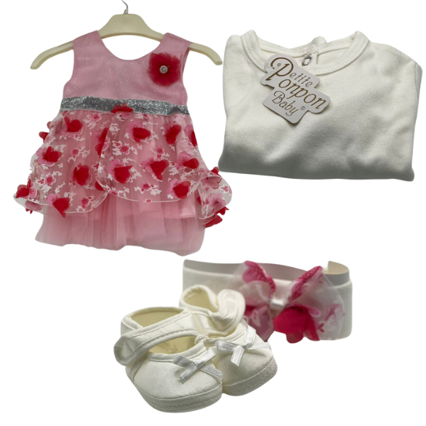 Girls dress set 4 view 1