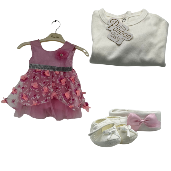 Girls dress set 3 view 1