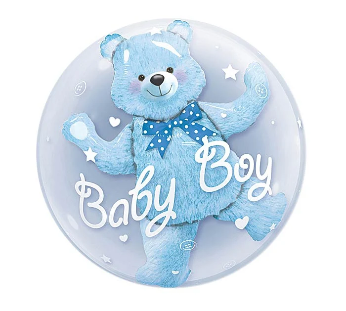 Baby gender balloon: boy 2 view 1