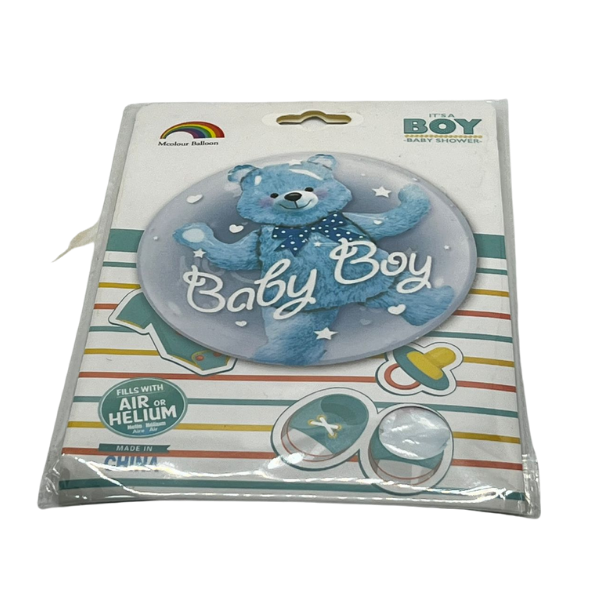 Baby gender balloon: boy 2 view 4