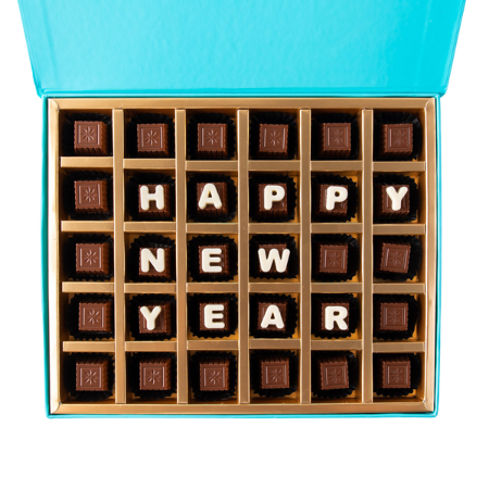 Customizable New Year Chocolates by NJD view 1