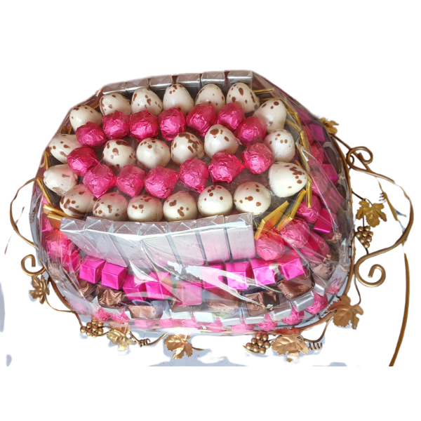Chocolate tray for newborn girl(2) view 1