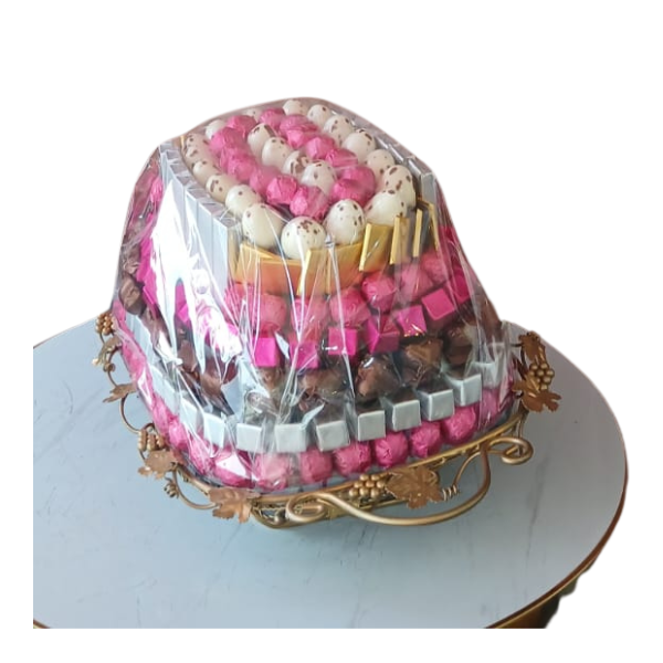 Chocolate tray for newborn girl(2) view 4