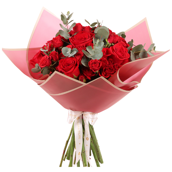 Love Bouquet and Cake view 4