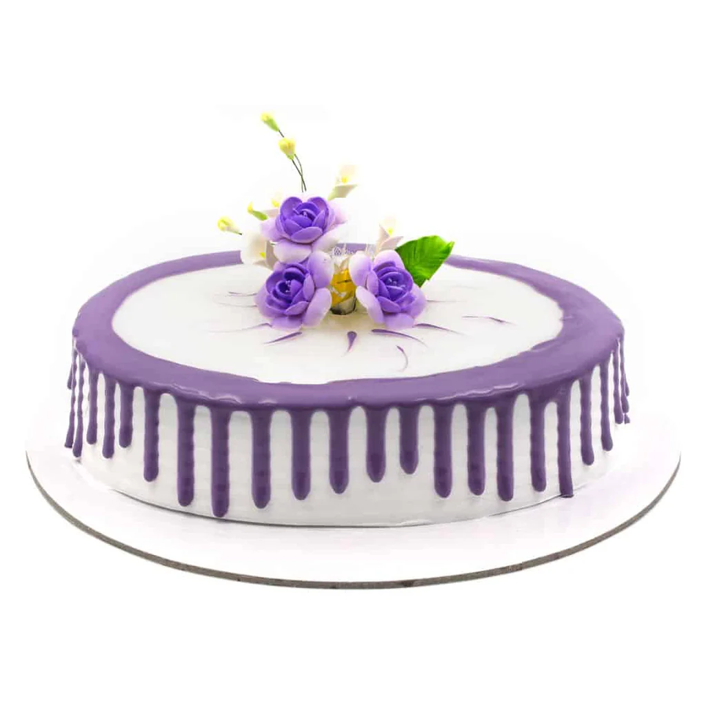 Sparkling Flowers and Cake view 5