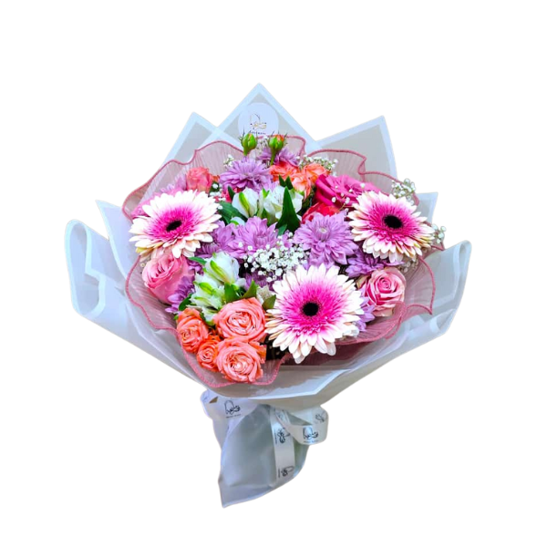 Bouquet of flowers for the newborn 1 view 5