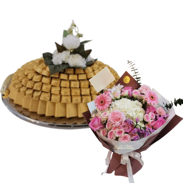 pink boutique2 with tray chocolate mix 8 view 1