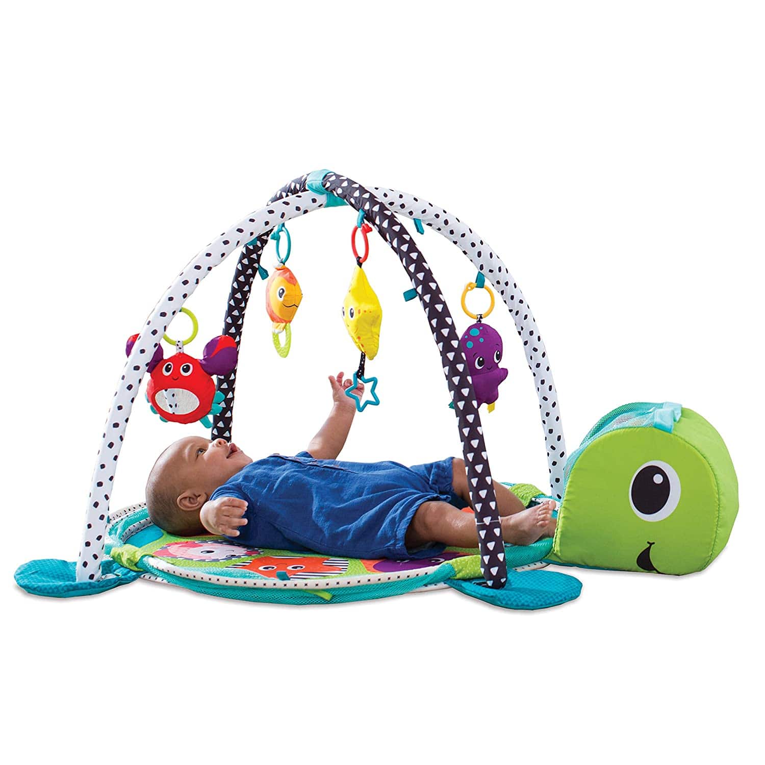 Little Angel 3in1 Baby Activity gym with ball pit Hippo view 4