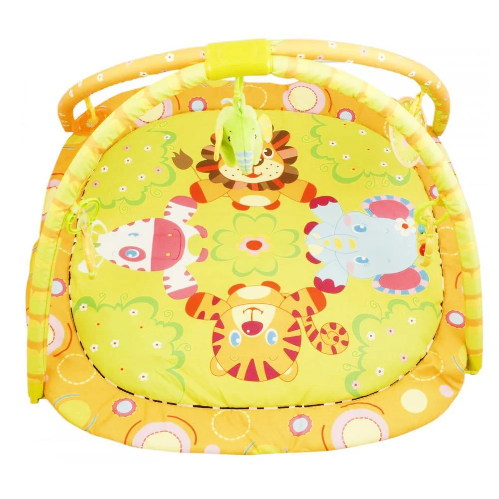 Mastela Baby Play Mat Activity Gym for Infant to Toddler Playmat -Yellow view 4