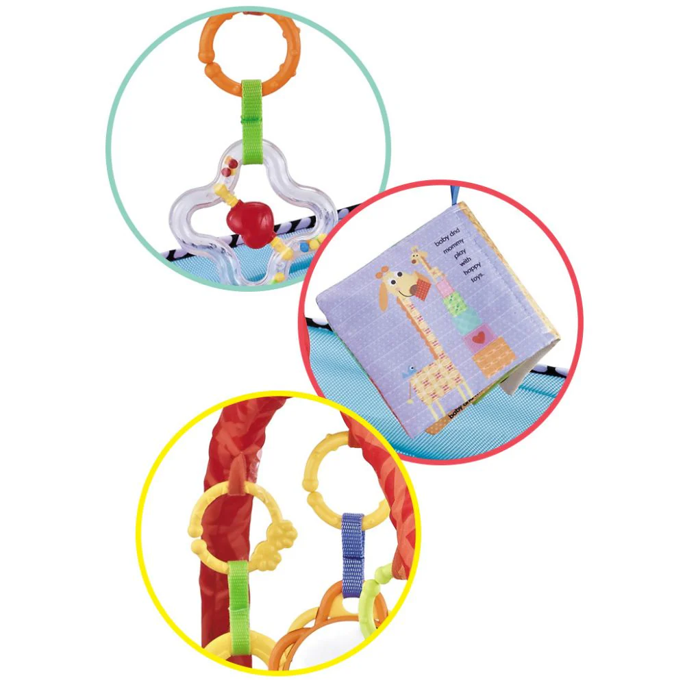 Little Angel Baby Playmat Activity Gym - Blue view 5