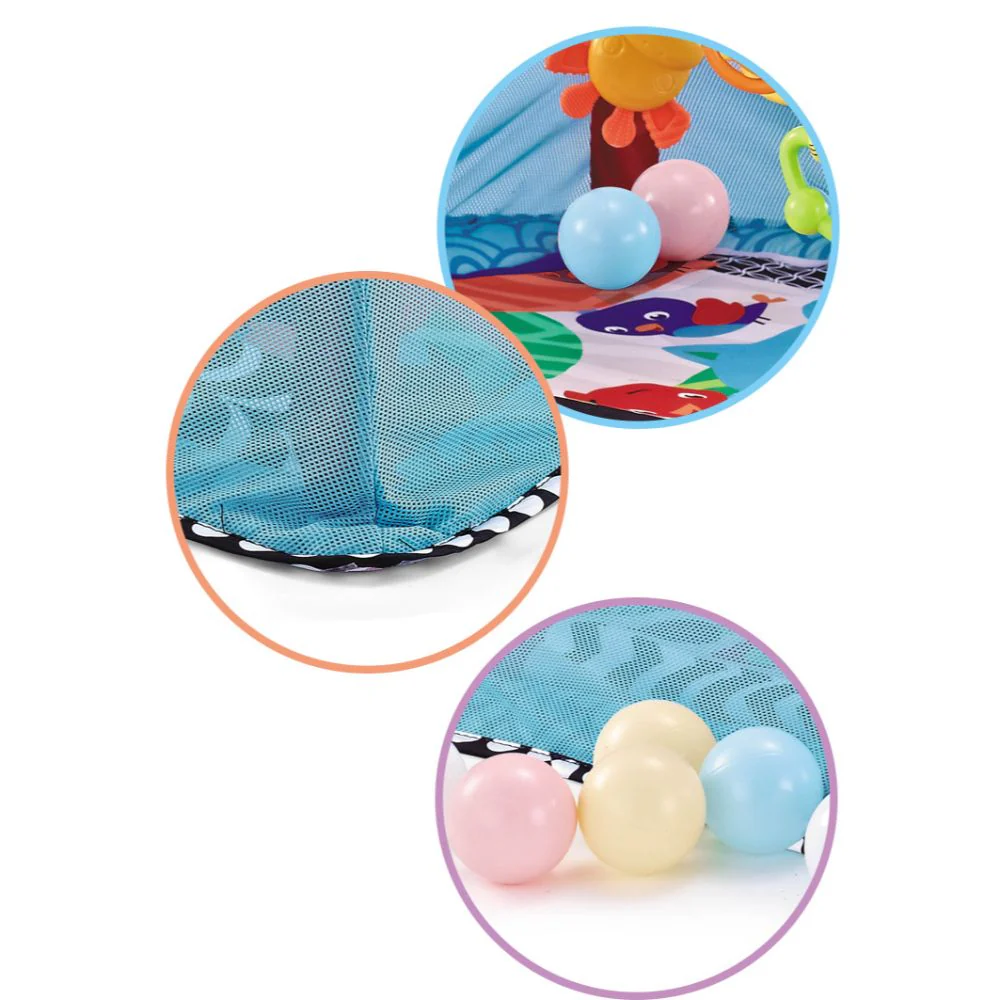 Little Angel Baby Playmat Activity Gym - Blue view 6