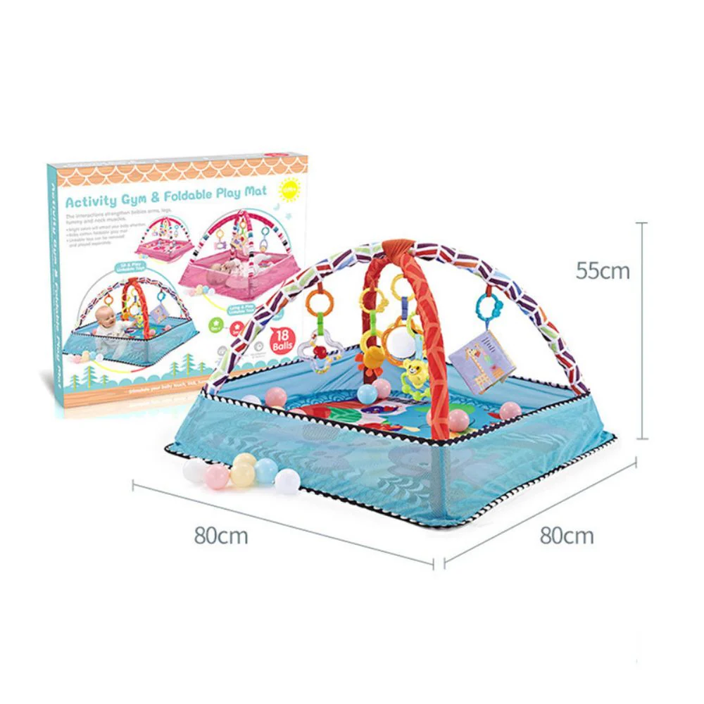 Little Angel Baby Playmat Activity Gym - Blue view 7