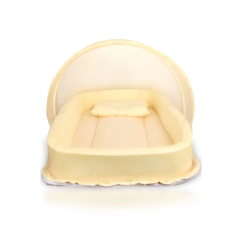 Little Angel Baby Bed with Comfy Padding Bassinet - Cream view 5