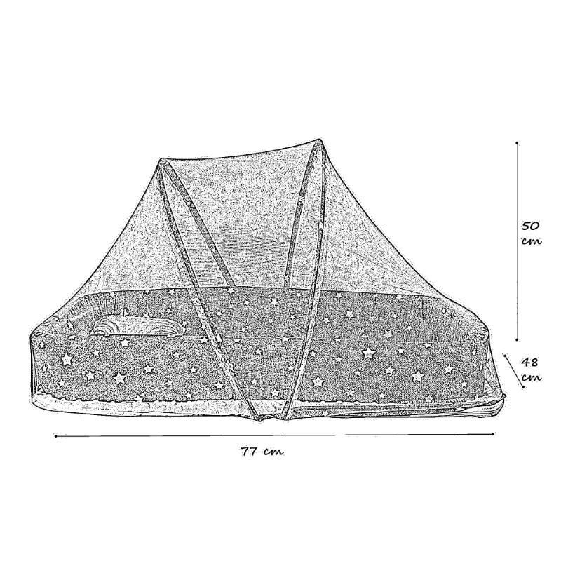 Little Angel Baby Bed with Comfy Padding view 7