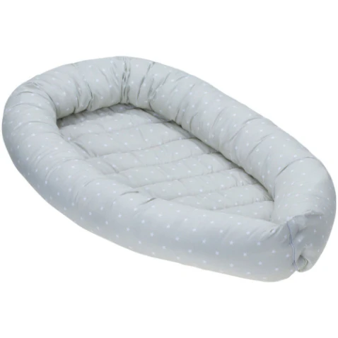 Little Angel Baby Nest Comfortable Bed - Greygreen view 1