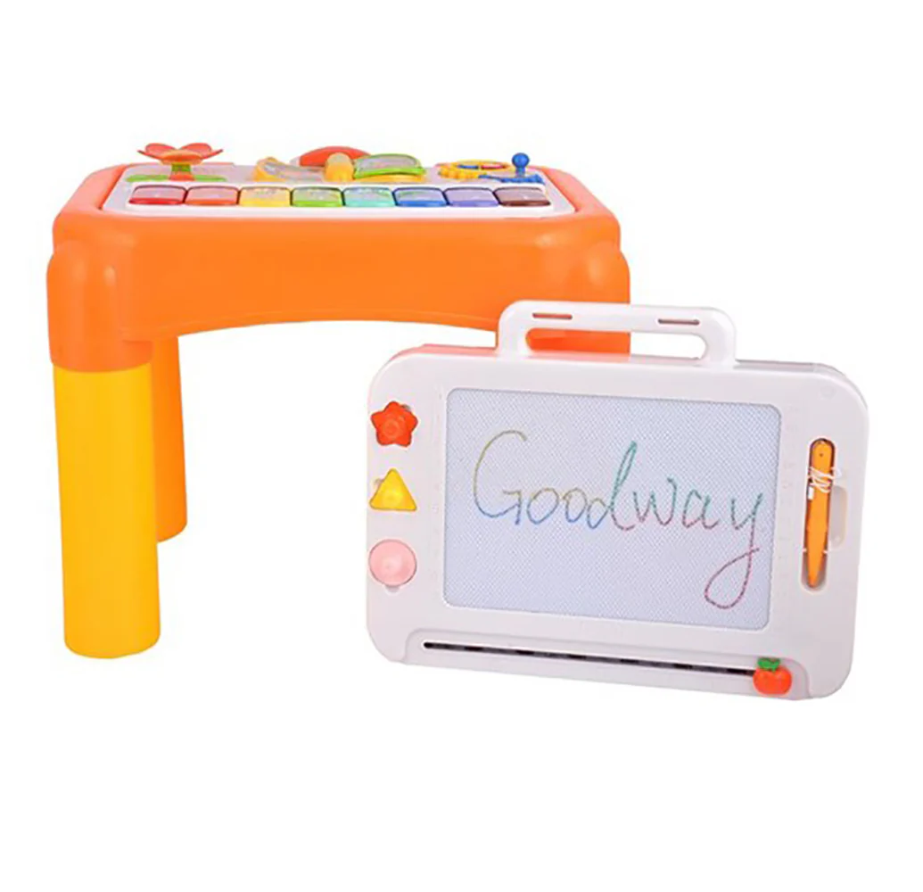 Goodway - Kids Toys Educational Drawing Table for 3+ Years - OrangeYellow view 5