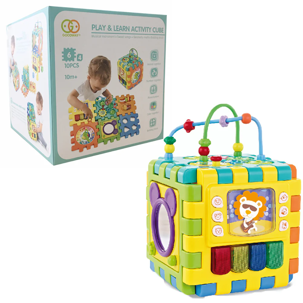 Goodway - Baby Toys Activity Musical Cube Toy for 2+ Years view 4
