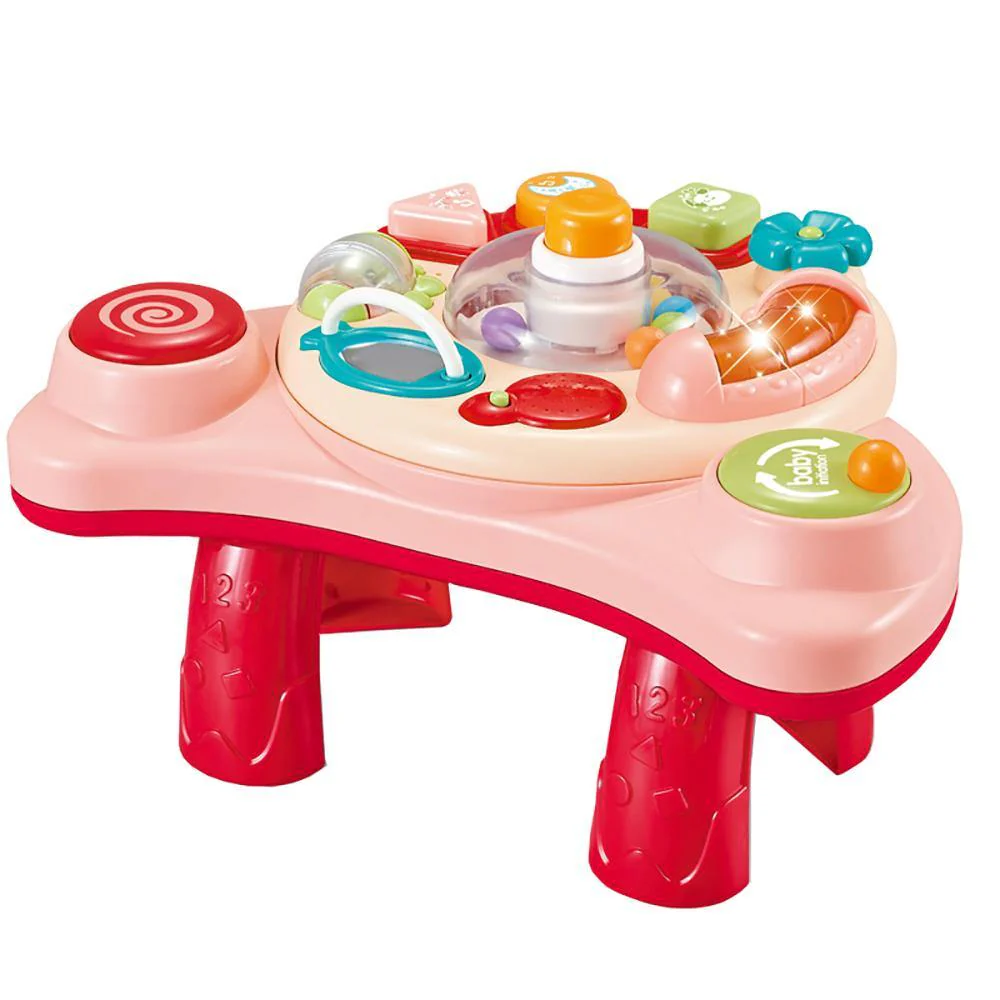 Little Angel Baby Toys Activity Table Centre 3in1 Play Toy Red view 1