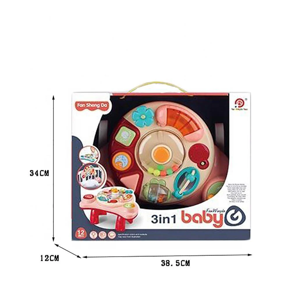 Little Angel Baby Toys Activity Table Centre 3in1 Play Toy Red view 8