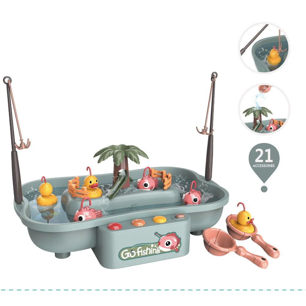 Beibe Good - Electric Fishing Toy with 21 Accessories view 1