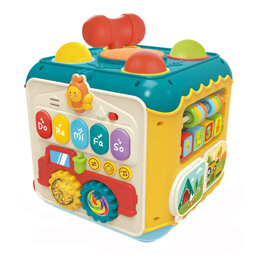 Huanger - Baby Toys Activity Cube Toy for 18+ Months view 1