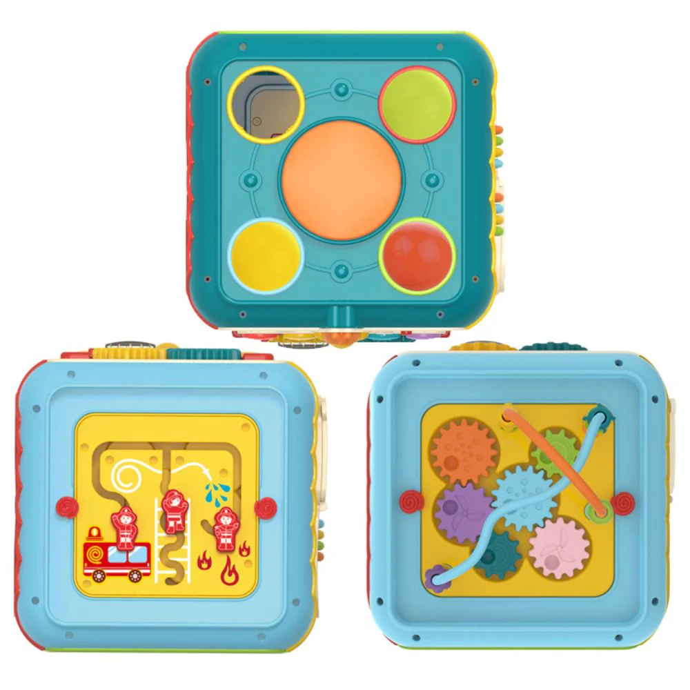 Huanger - Baby Toys Activity Cube Toy for 18+ Months view 7