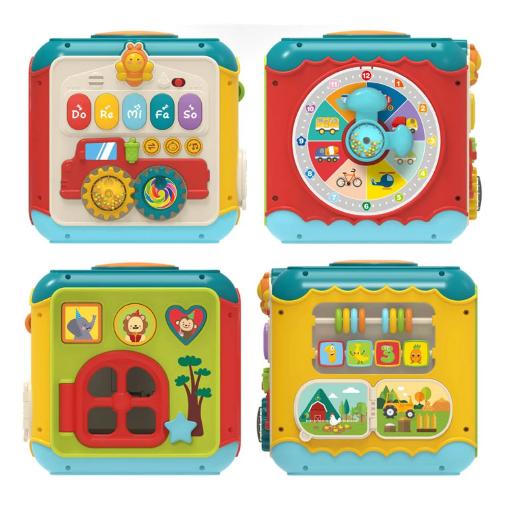 Huanger - Baby Toys Activity Cube Toy for 18+ Months view 8