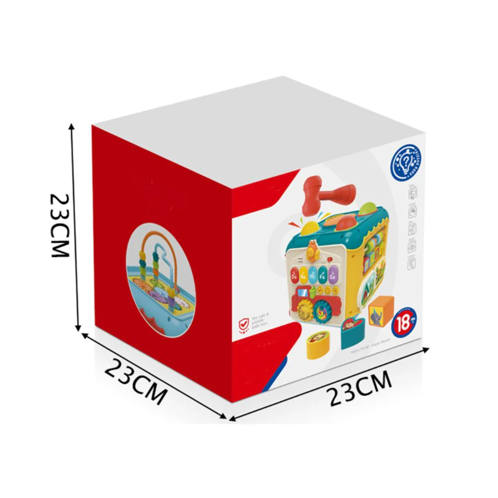 Huanger - Baby Toys Activity Cube Toy for 18+ Months view 9