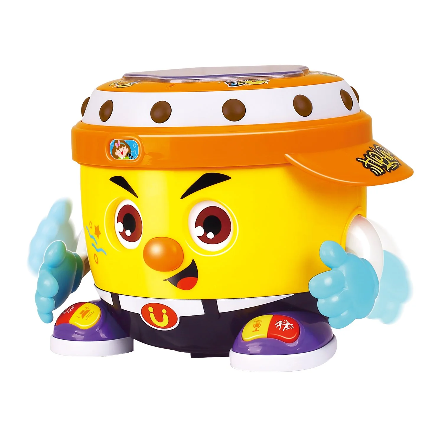 Hola Multifunctional Musical Toys Electronic Robot Toy with Music & Lights view 5
