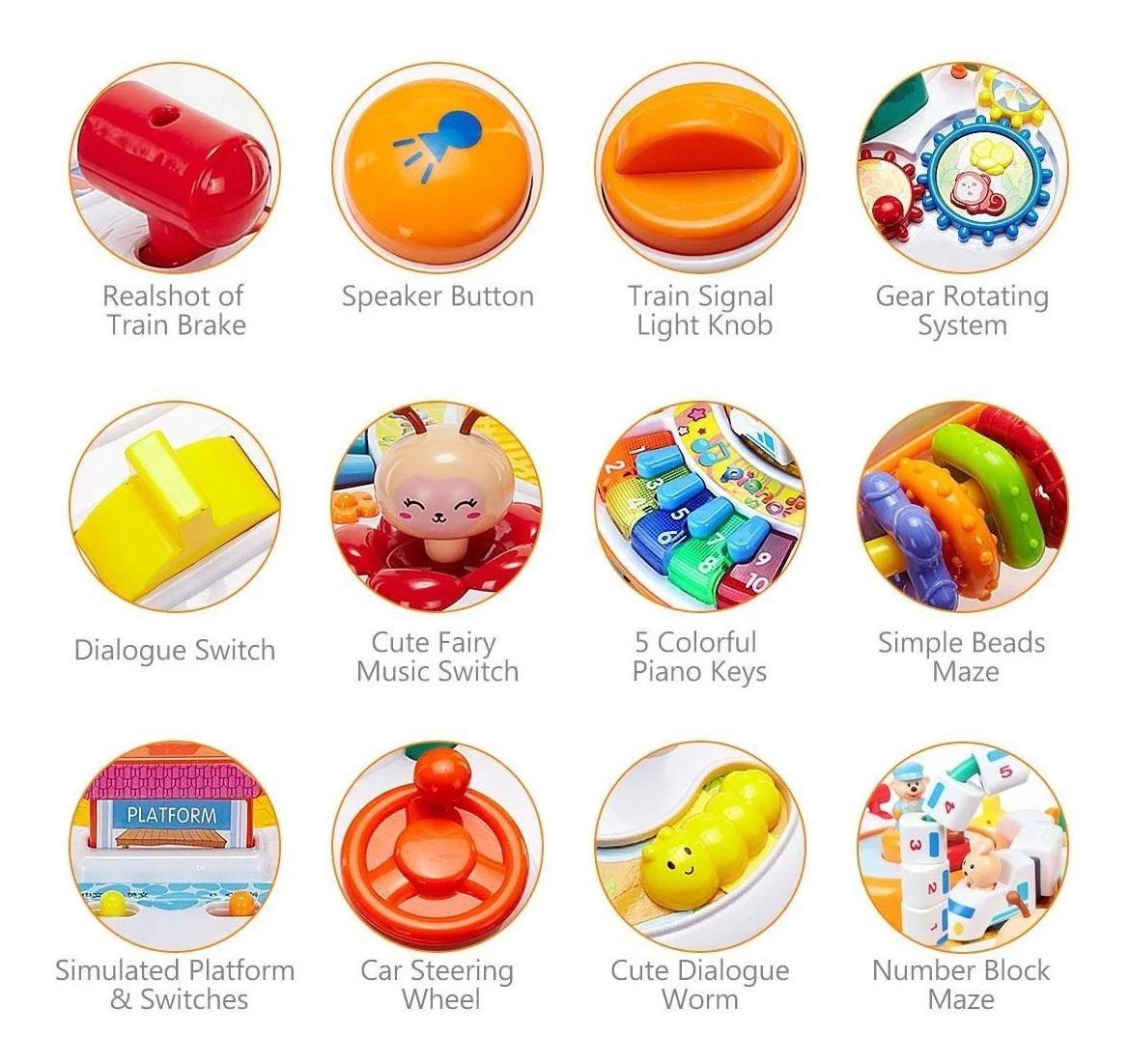 Goodway - Baby Toys Activity Learning Table Toy for 2+ Years view 7