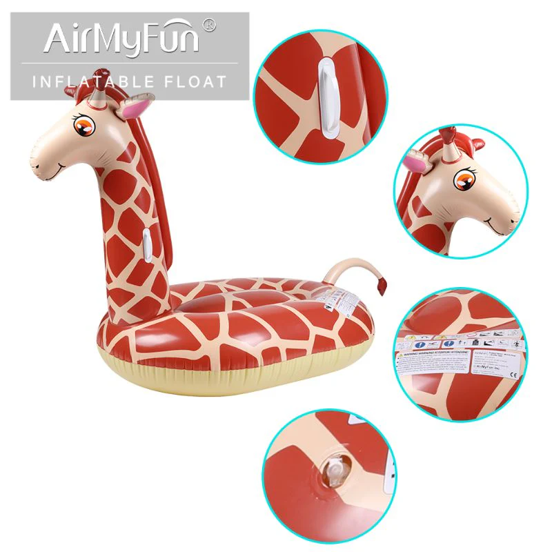 Airmyfun Giant Giraffe Water Float view 4