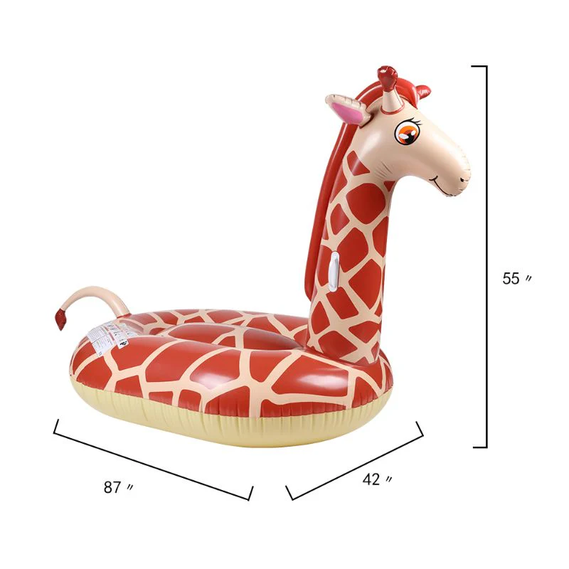 Airmyfun Giant Giraffe Water Float view 7