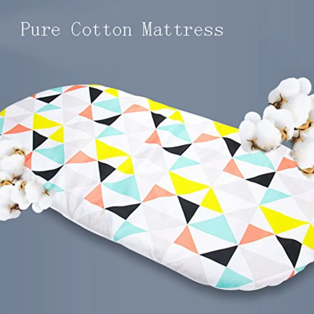 Yaya Duck Babylove Baby Bassinet bed Sleeper cribs for Newborn to toddler boy girls - White view 6