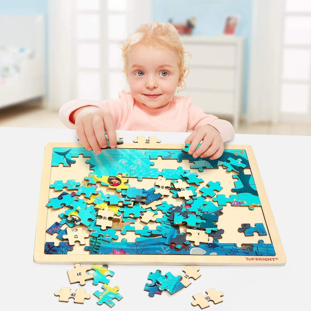 Topbright Kids Toy Puzzle 100 Pcs for 3+ Years view 4