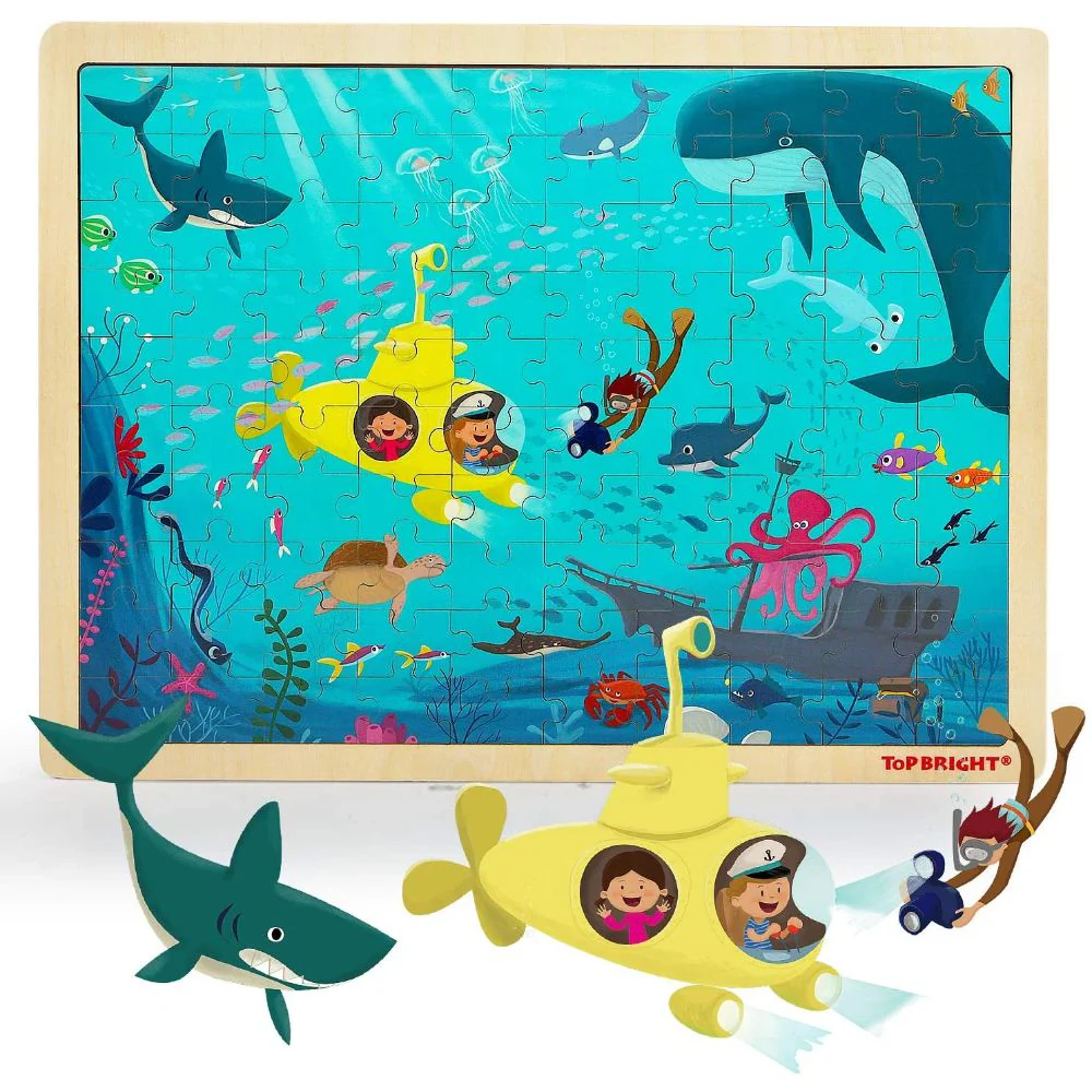 Topbright Kids Toy Puzzle 100 Pcs for 3+ Years view 10