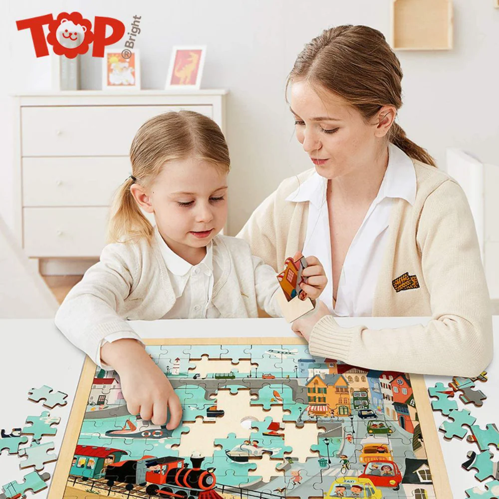 Topbright Kids Toy Puzzle 100 Pcs for 3+Years view 5