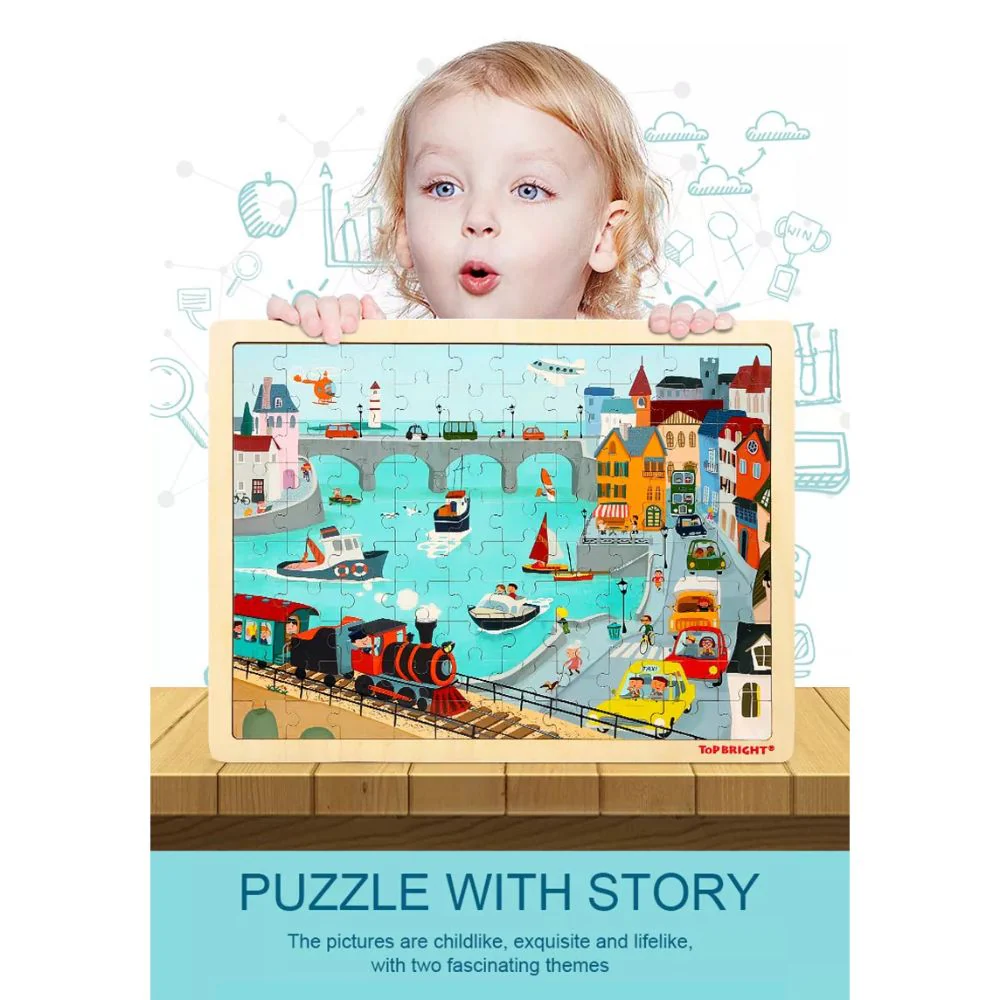 Topbright Kids Toy Puzzle 100 Pcs for 3+Years view 7