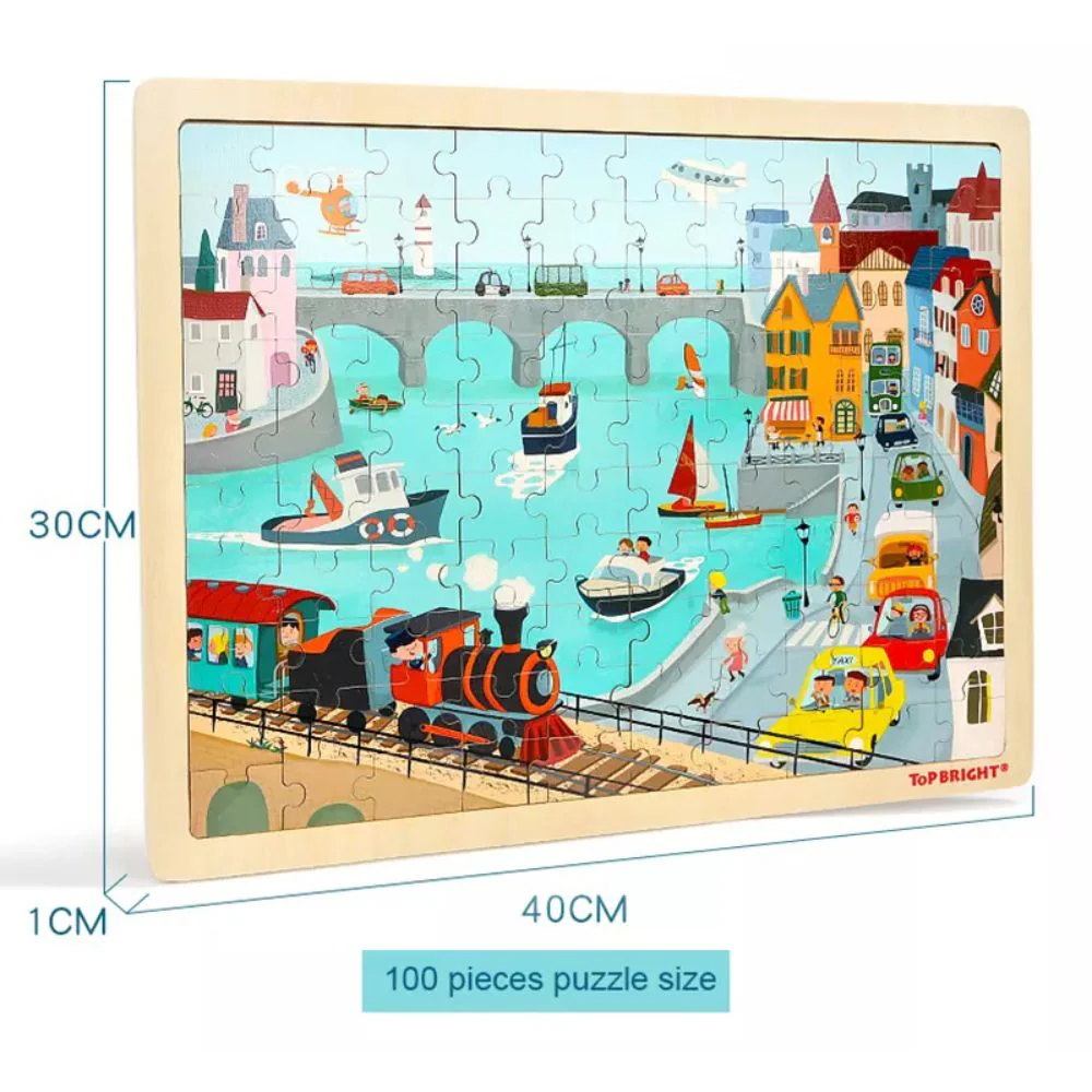 Topbright Kids Toy Puzzle 100 Pcs for 3+Years view 10