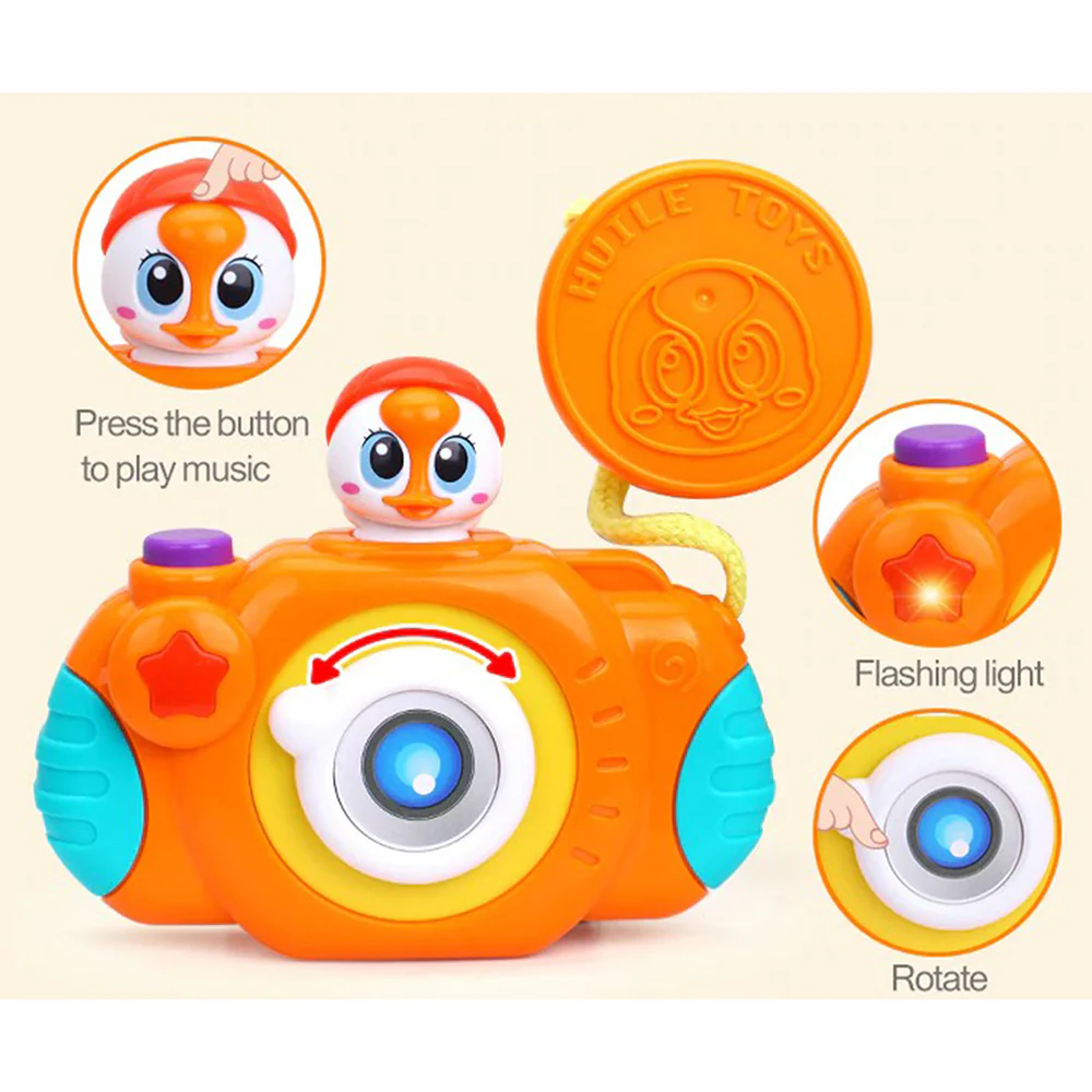 Hola Baby Musical Toy Carriage Stroller Camera Bar view 4