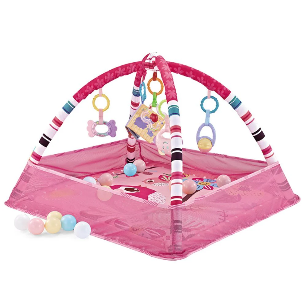 Little Angel Baby Playmat Activity Gym - Pink view 1