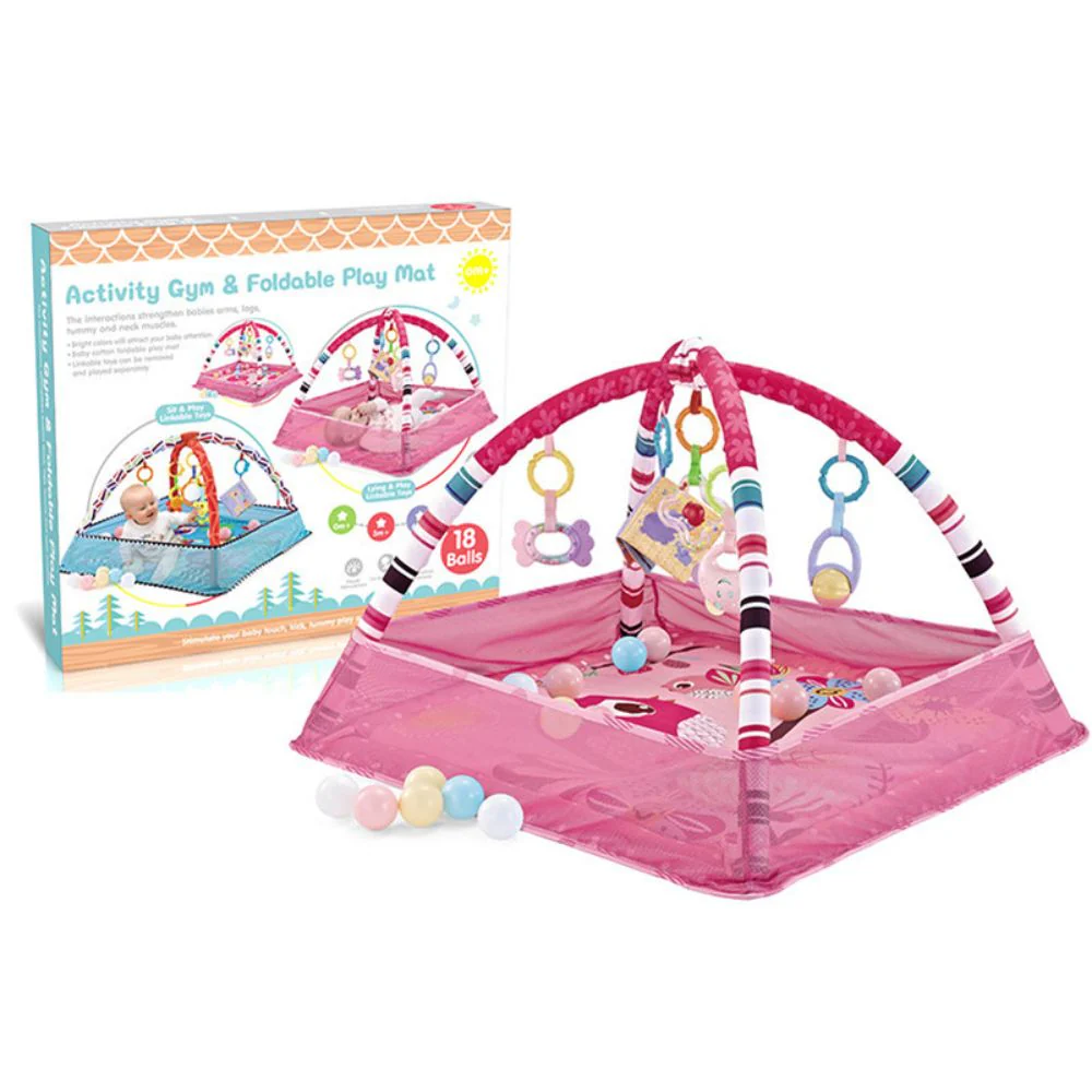 Little Angel Baby Playmat Activity Gym - Pink view 5